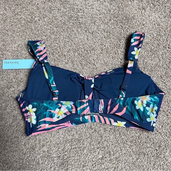 NWT Birdsong Bare Necessities Swim Undewire Bralette Bikini Top - 38D - Picture 5 of 10
